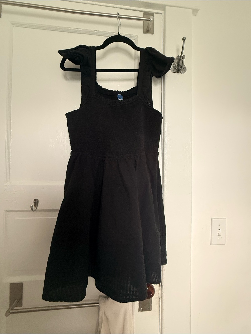 Old Navy Black Sleeveless Fit-and-Flare Dress